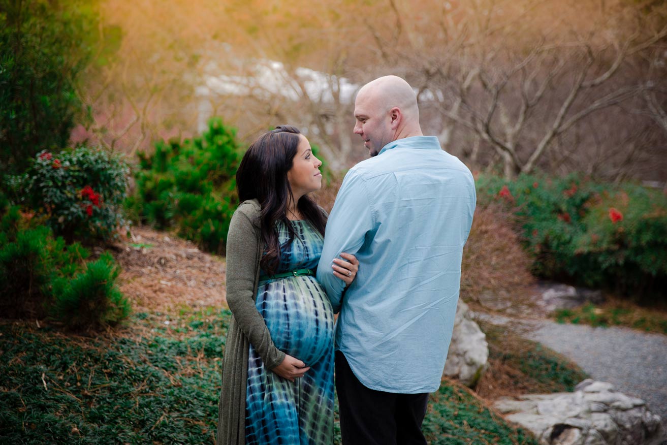 Norfolk Maternity Botanical Garden Photography