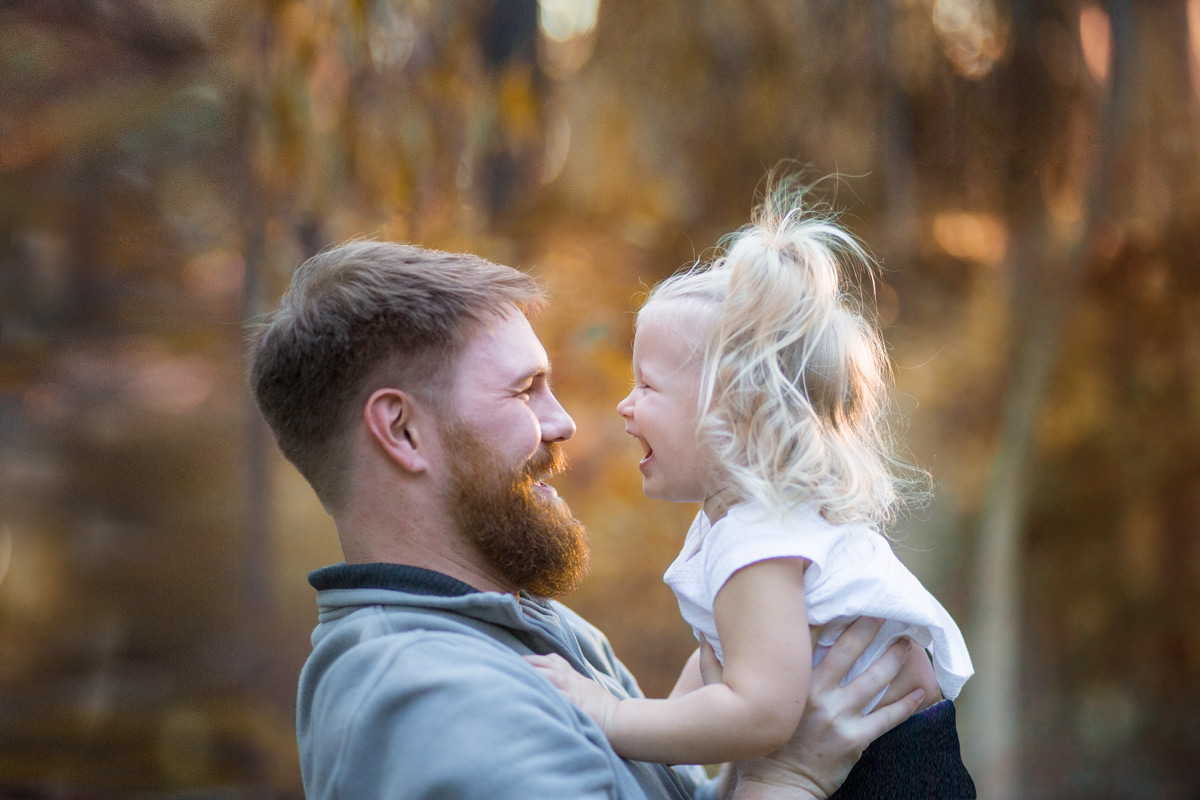 Fall Family Portraits at First Landing State Park