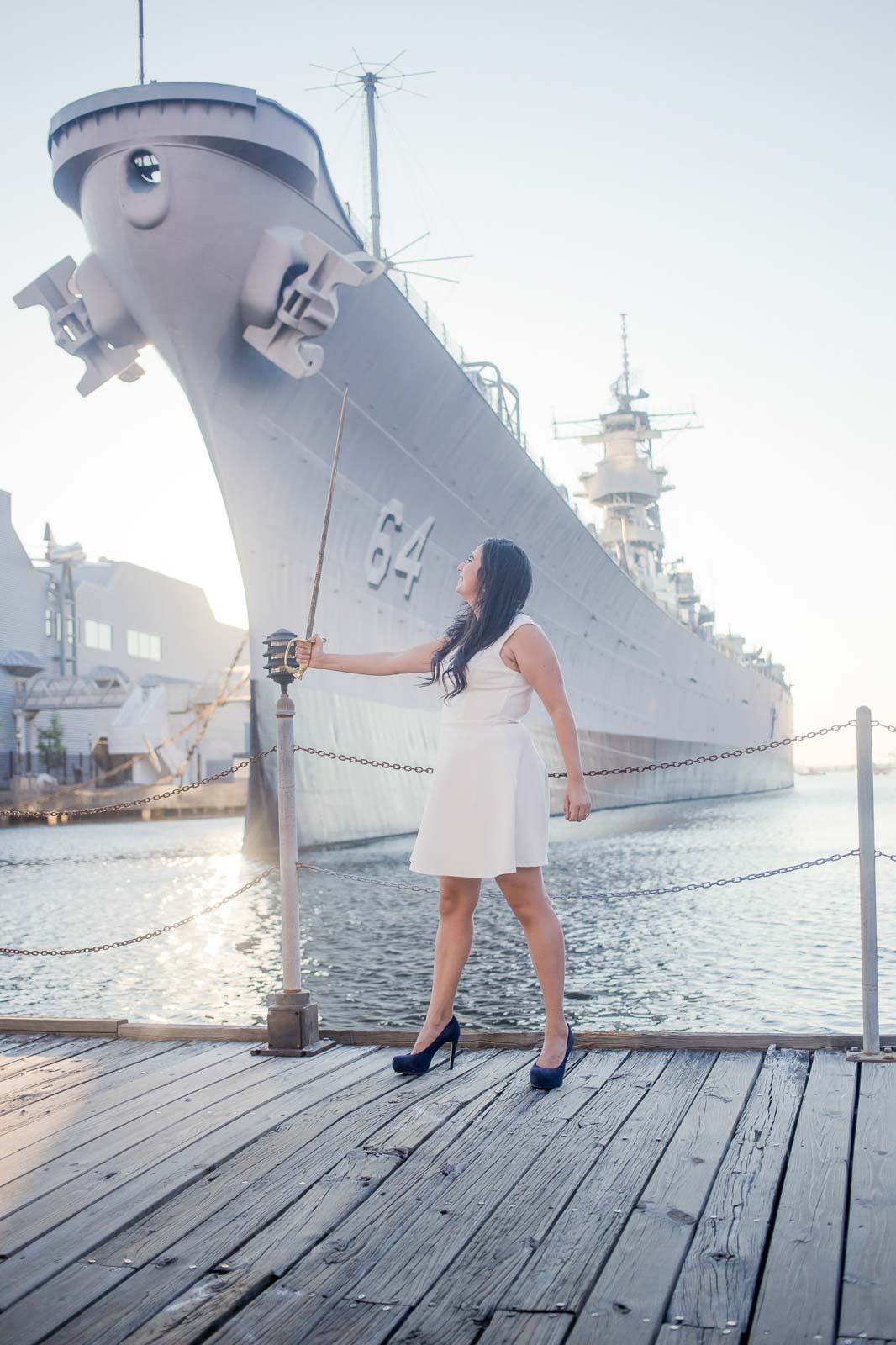 sunset norfolk constitution ship engagement