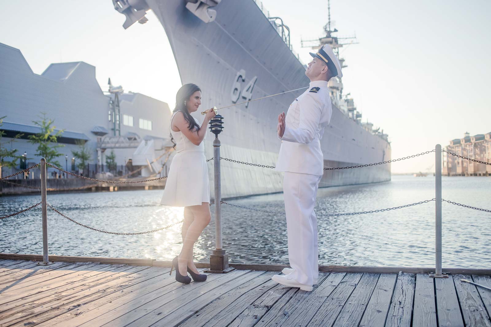 sunset norfolk constitution ship engagement