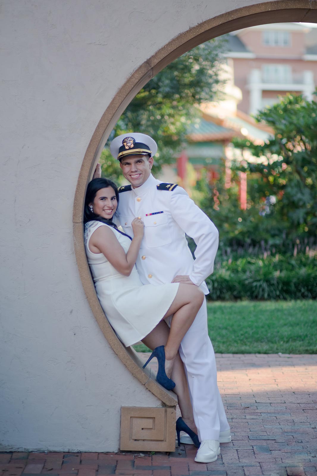 Norfolk Pagoda Garden Engagement