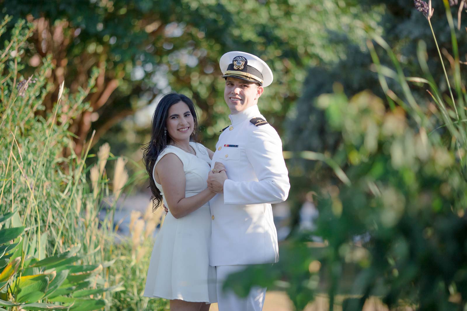 Norfolk Pagoda Garden Engagement Session