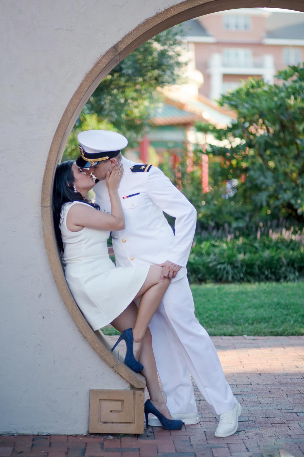 Norfolk Pagoda Garden Engagement