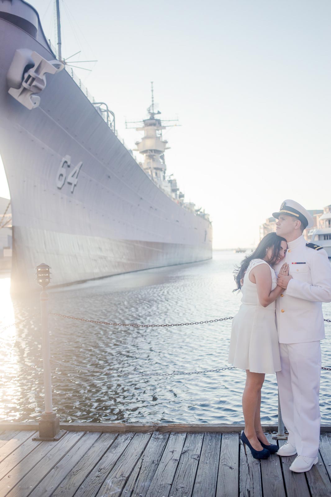 USS Constitution Engagement Photo