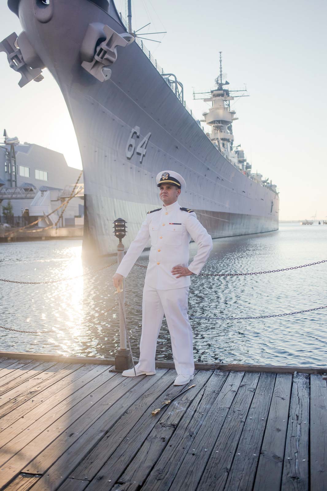 USS Constitution Engagement Photo