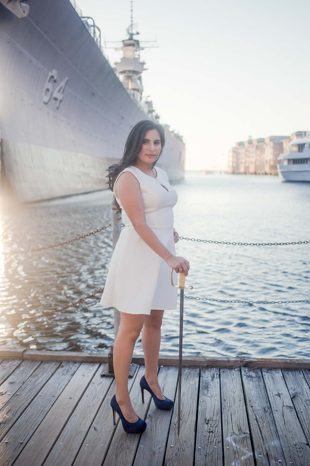 USS Constitution Engagement Photo