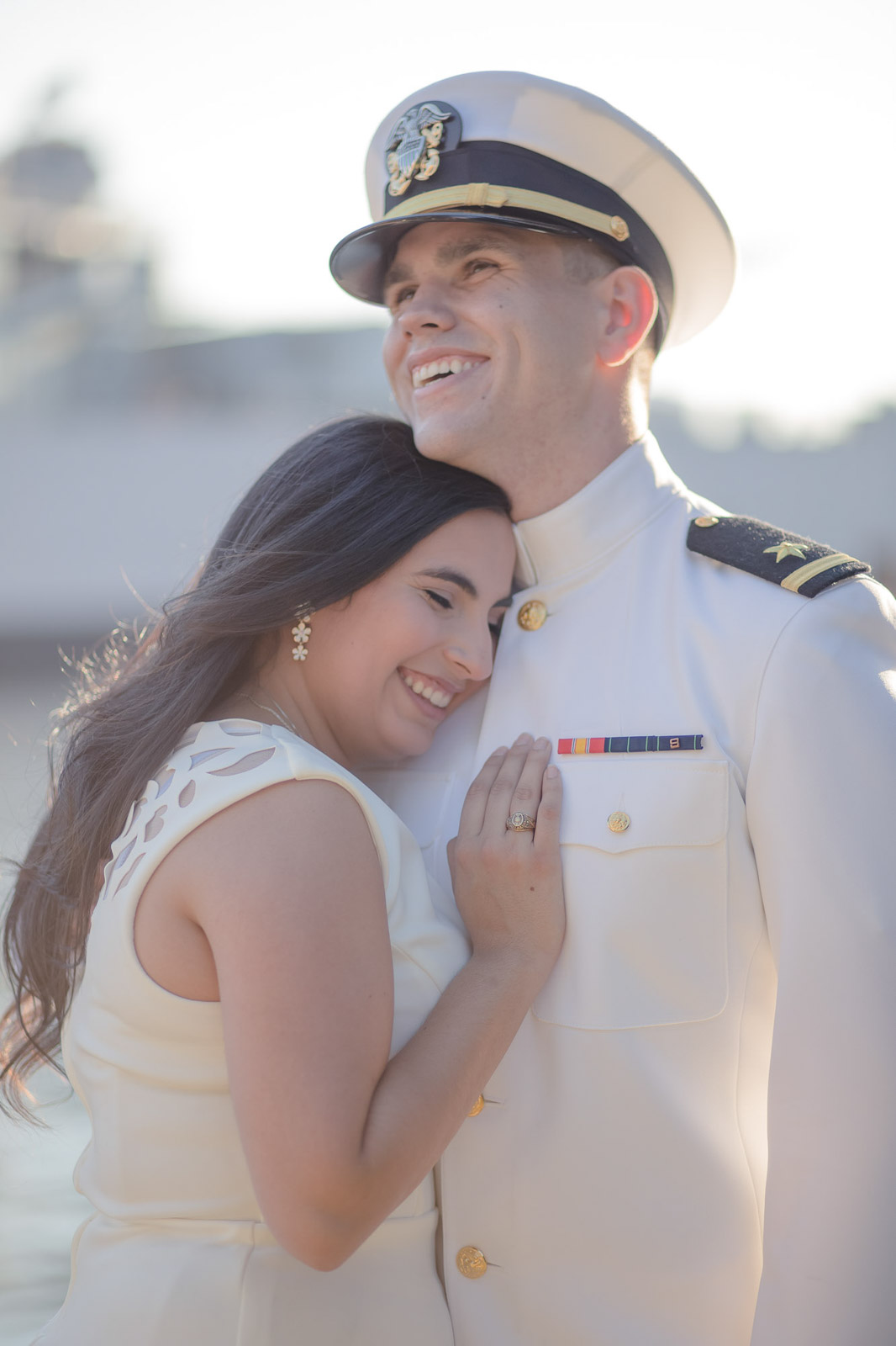 USS Constitution Engagement Session Norfolk