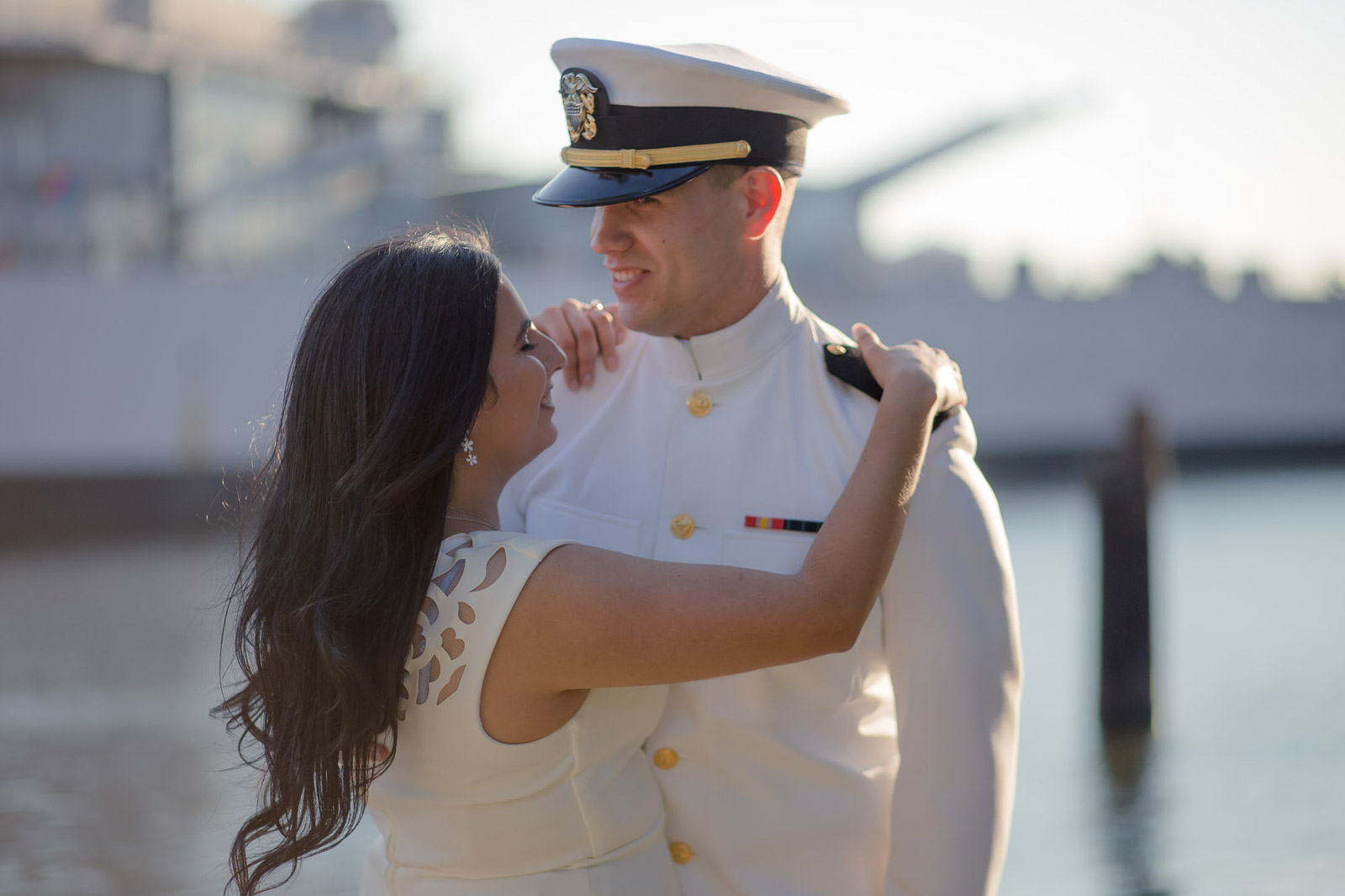 USS Constitution Engagement Session Norfolk