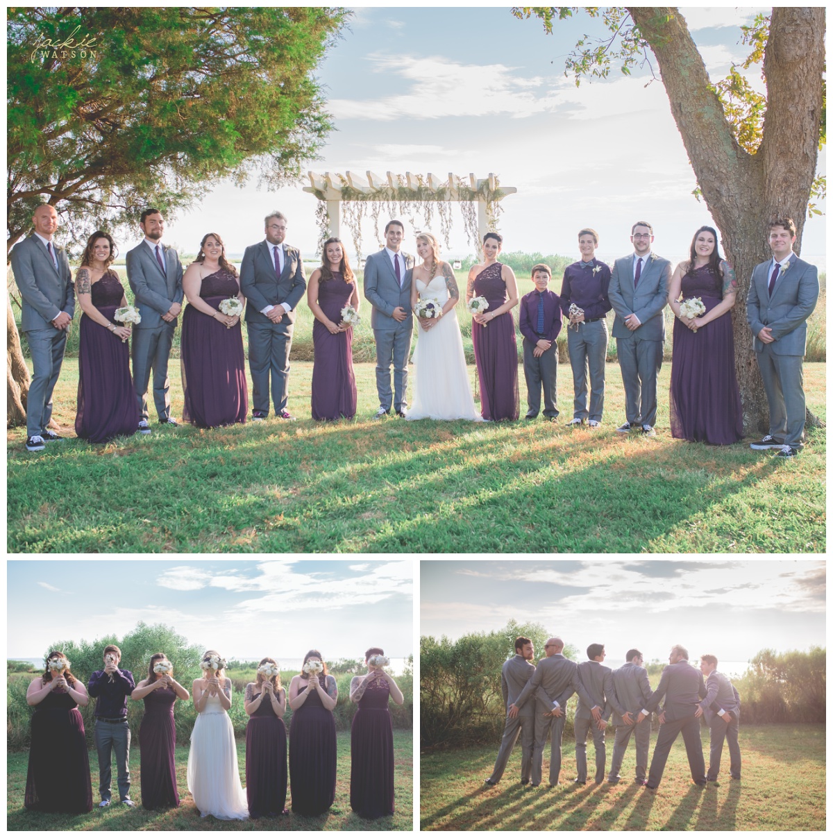 Bayvue Estate Bridal Party Portraits