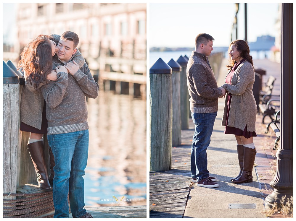 Norfolk Freemason Harbor Engagement 