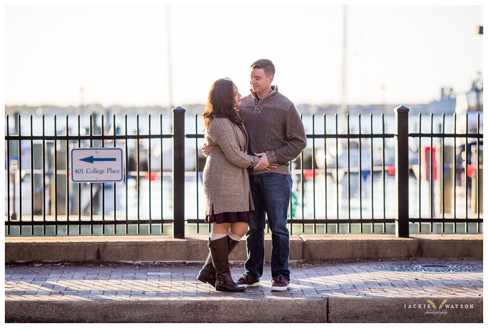 Downtown Norfolk West Freemason Engagement Surprise Proposal