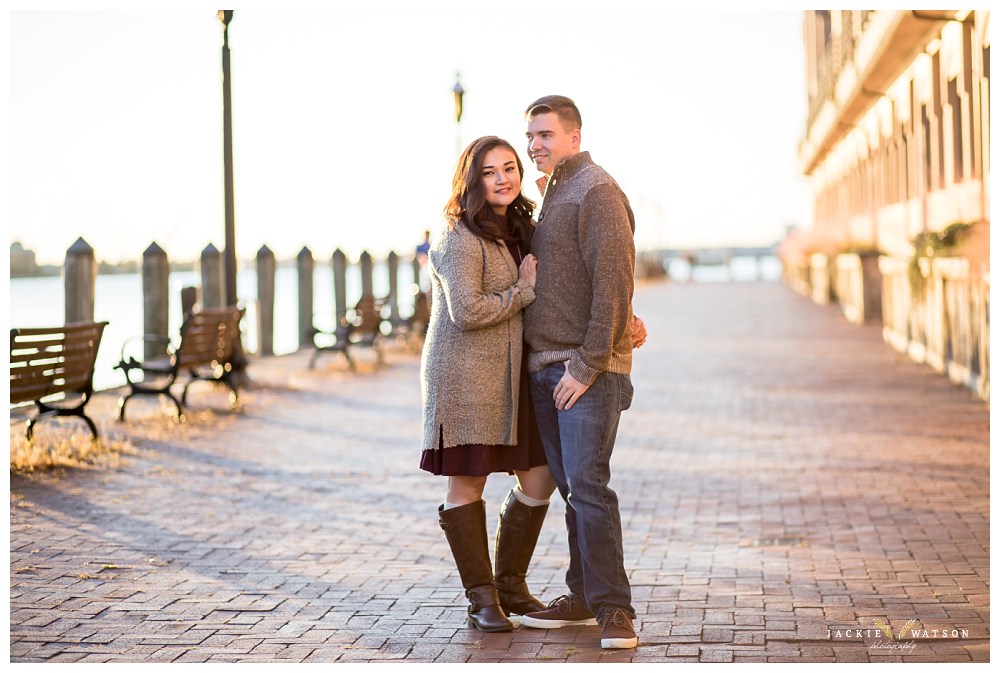 Downtown Norfolk Engagement Proposal Photos