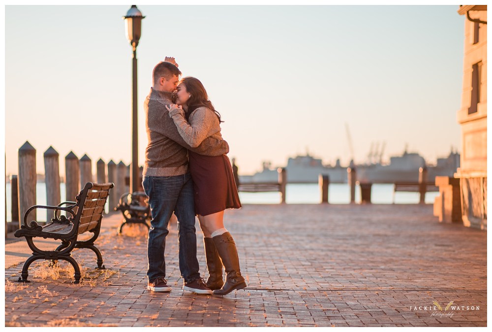 Surprise Proposal Engagement Photography Norfolk VA