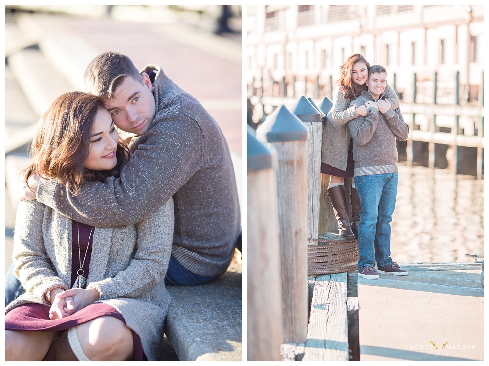 Downtown Norfolk Freemason Engagement Photography