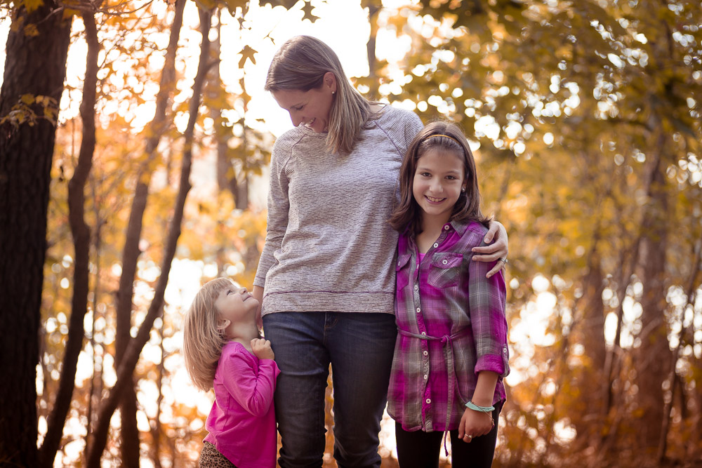 Mother daughter family portraits