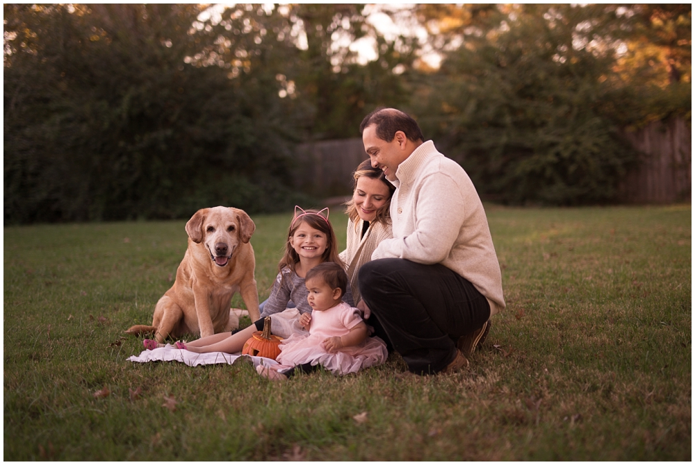 family portraits in your own backyard