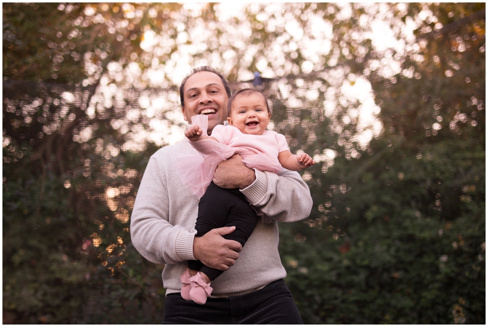 family portraits laughing baby