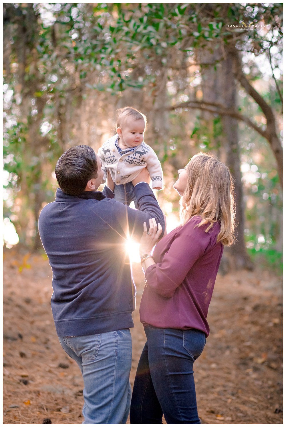 Sunset Family Portraits First Landing State Park