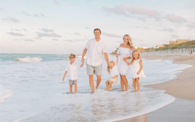 Sunset Beach Photoshoot for this Family of 4
