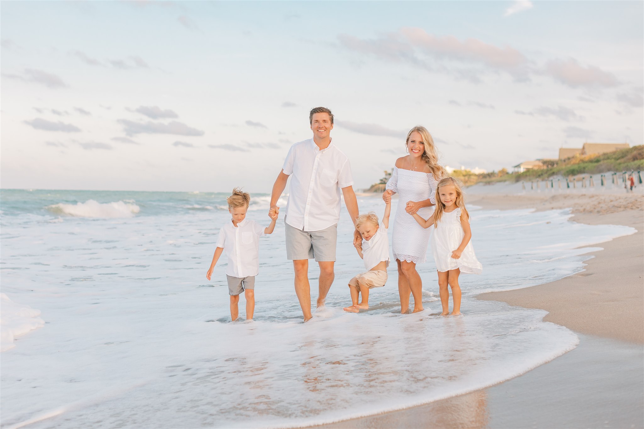 Sunset Beach Photoshoot for this Family of 4